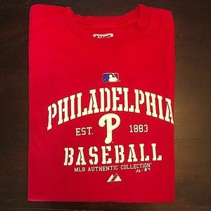 Phillies XL Men’s Authentic Majestic T-Shirt